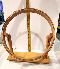 Freestanding 12 inch Adjustable Embroidery Hoop made in Western Germany