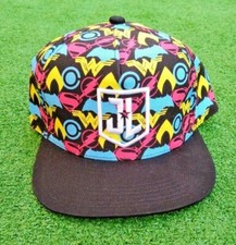 Justice League DC Comics 6 Multi-Logo JL Movie Snapback One-Size Hat Cap NWT