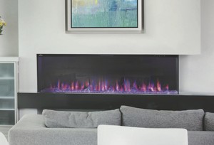 All New Napoleon Trivista 60 Three Sided Electric Fireplace W