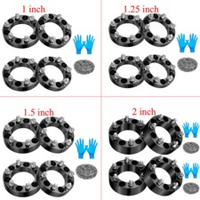 4pcs 6x5.5 Wheel Spacers For Chevy Silverado 1500 Suburban Gmc Sierra Trucks