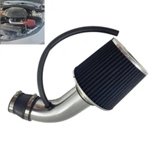 New 3" Cold Air Intake Filter Induction Kit Pipe Power Flow Hose System US Stock