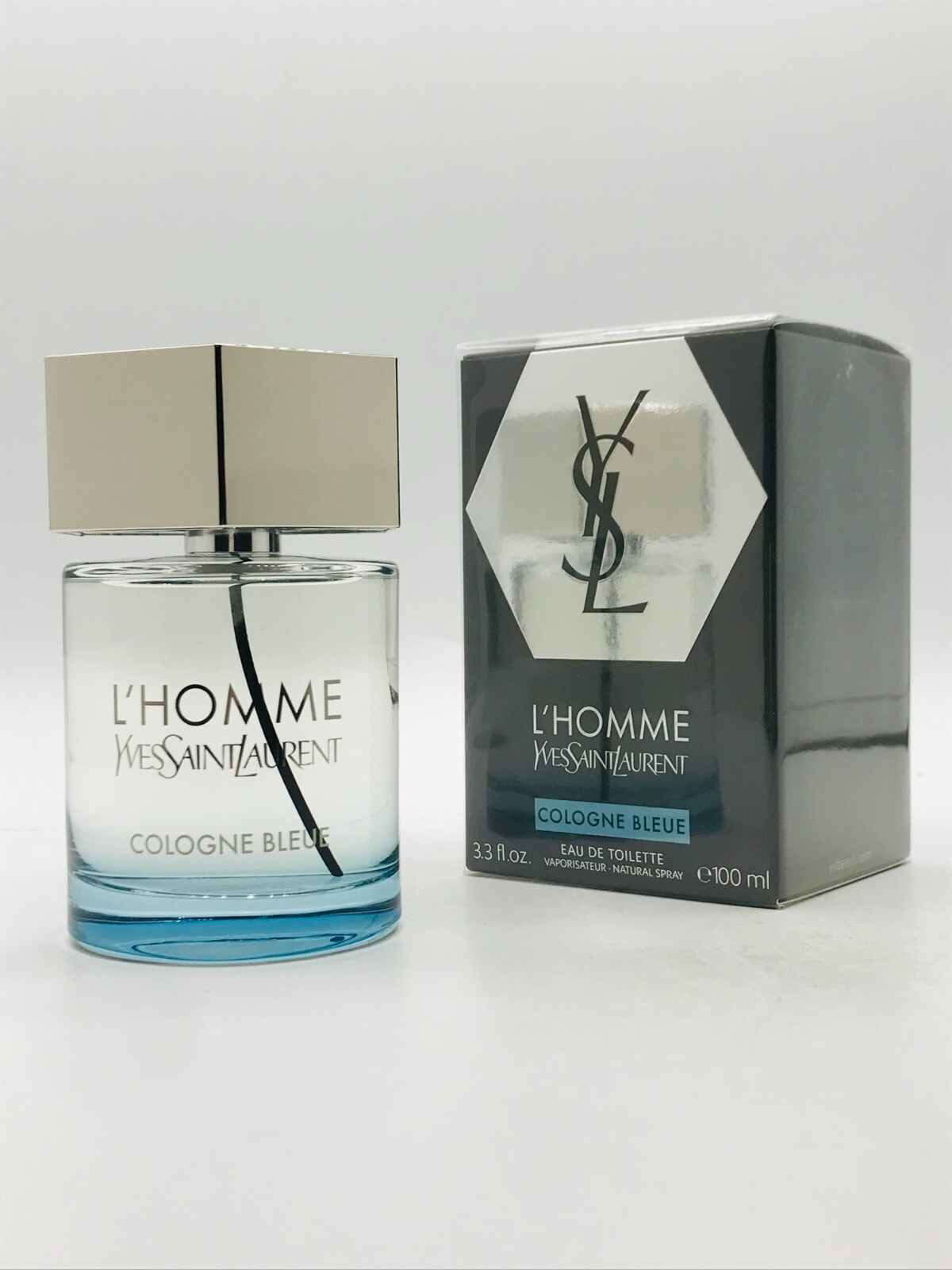 Yves Saint Laurent L'Homme Cologne Bleue Men Spray 3.3 oz New In Sealed