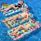 3 Pack Pool Floats Adult, Oversized Inflatable Pool Float Lounger Rafts - Adults