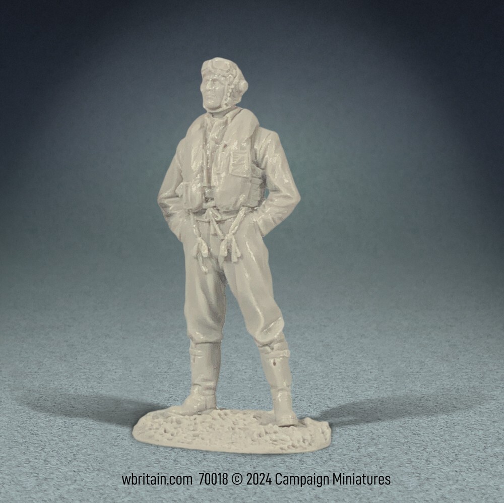 W.BRITAINS Campaign Miniatures Hudson & Allen 70018 - RAF Fighter Pilot, 1940-45