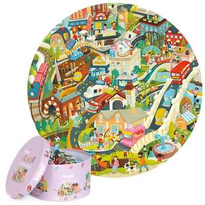 Kinder Puzzle 150 Teile boppi City Life System mit 100% recycelter Karte