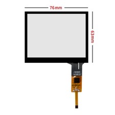 Plug and Play Capacitive Touch Screen  USB Adapter Board set 3.5" 76 63mm
