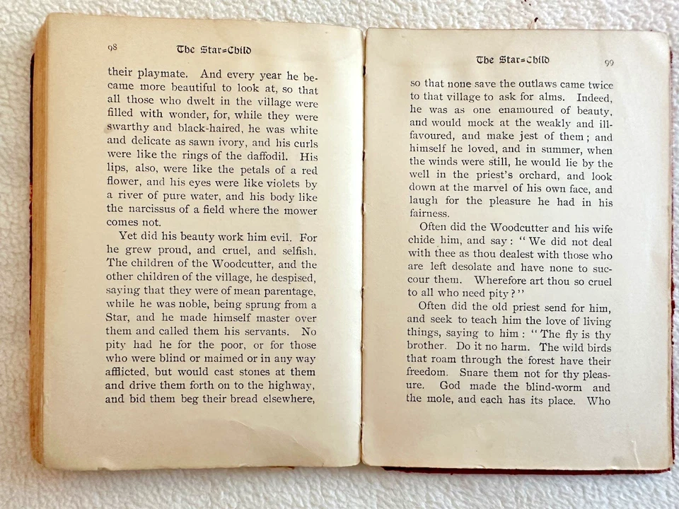 The Happy Prince: Collected  Stories for Children, Oscar Wilde, Vintage, c. 1900 - Image 4 of 4