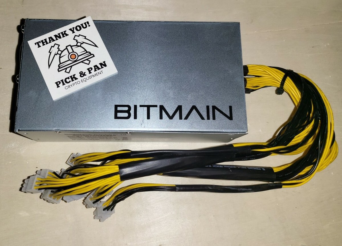 New Bitmain APW7 Power Supply PSU Antminer 100-264V 1800W (APW7-12