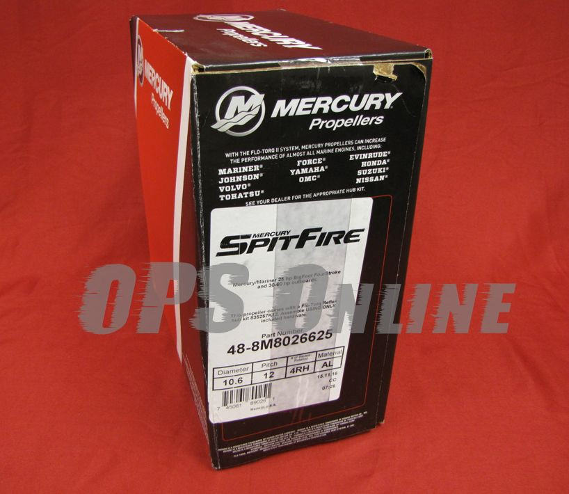 Mercury SpitFire Propeller 12