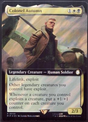 Colonel Autumn - 939 Extended - Surge Foil MTG Fallout