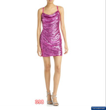 BCBGMAXAZRIA WOMENS SEQUINED PARTY MINI DRESS Small 298 BCBG Women's Mini Dress