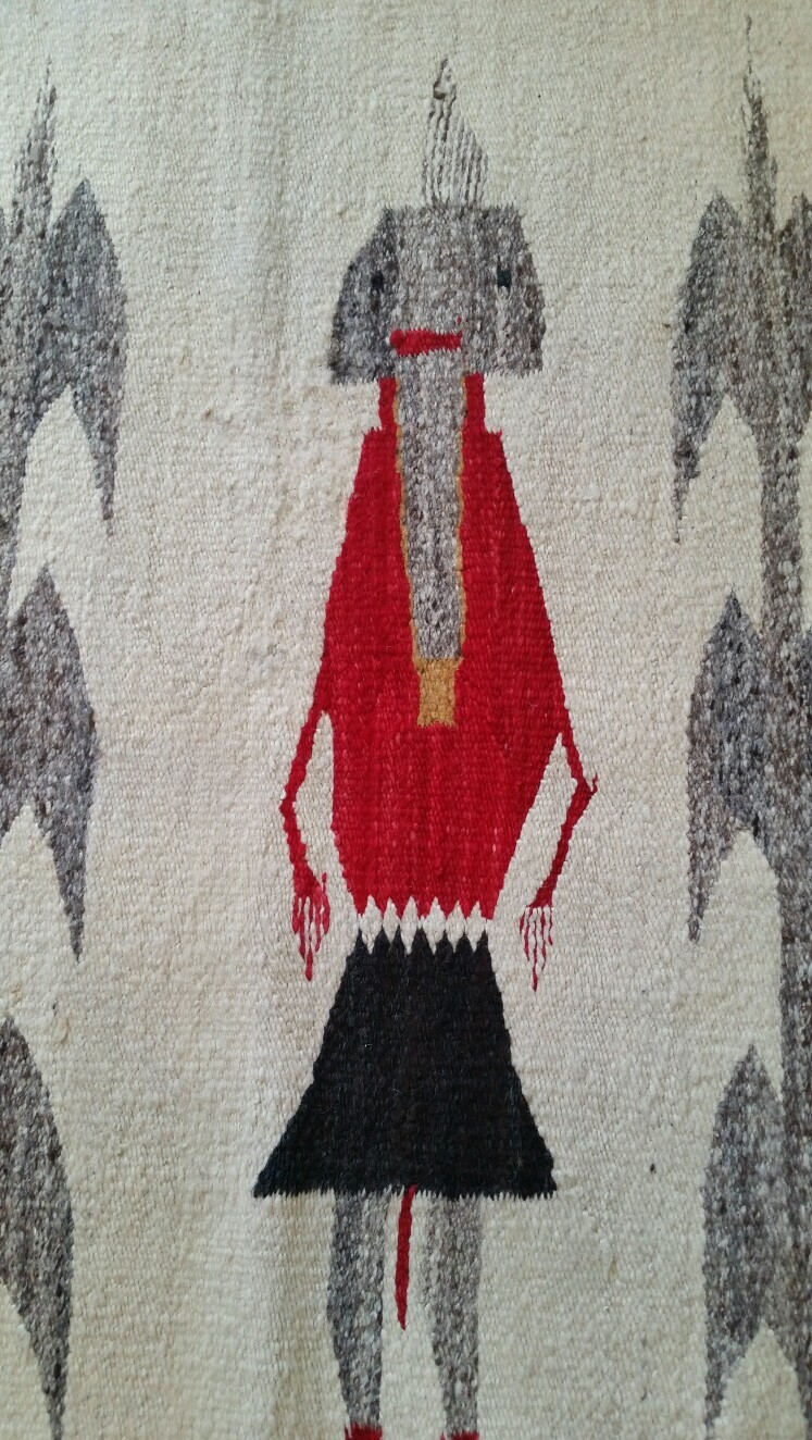 Shiprock Yei Navajo Rug eBay