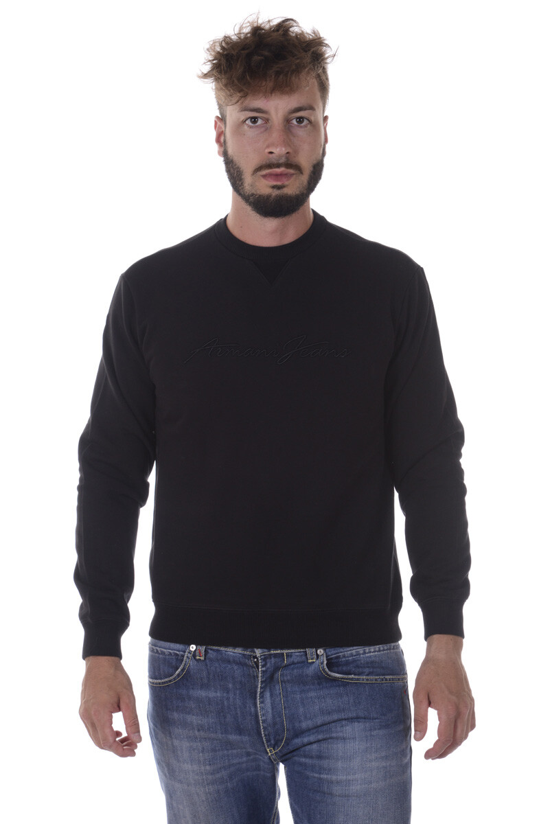 Armani Jeans AJ Sweatshirt Толстовка мужская черная 6Y6M026J1JZ 1200 SzL ДЕЛАЕМ ПРЕДЛОЖЕНИЕ 42390₽