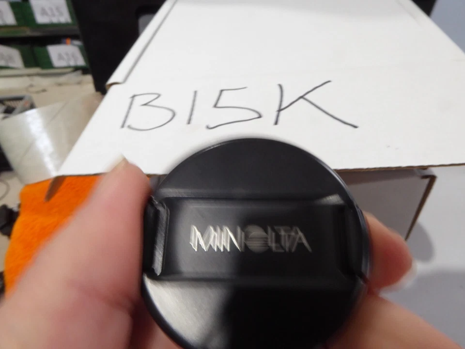 Minolta Original Front Lens Cap LF-1155 55mm For AF α Mount Lens vgc - Image 3 of 3