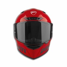 Ducati Logo Red Full Face Motorcycle Helmet NEW