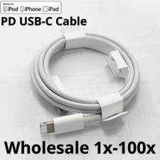 Wholesale USB-C Cable Fast Charger PD Cord For iPhone 14 13 12 11 Pro Max XR SE