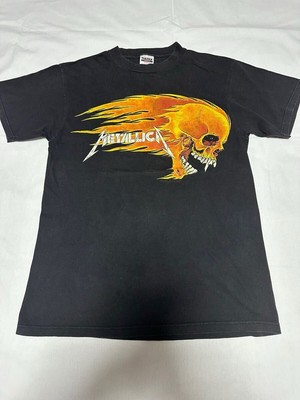 METALLICA PUSHEAD SIDE FLAME SKULL