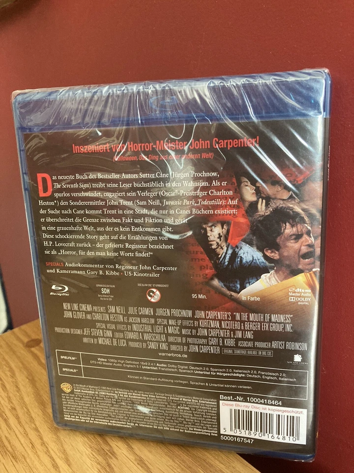John Carpenter’s Die Machtr Des Wahnsinns : Blu-ray : New - Image 2 of 2