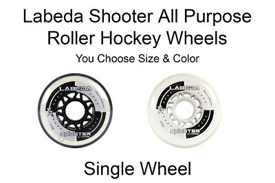Labeda Shooter Roller Hockey Wheels - Single Wheel - Choose Size/Color