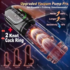 Male Masturbaters Automatic HandsFree Thrusting Cup Rotating Stroker Men Sex Toy