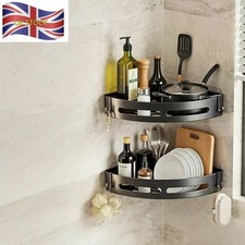 6/4/2X Shower Caddy Bathroom Suction Shelf Storage Shampoo Soap Holder No Drill