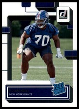 2022 Donruss Evan Neal RC 398 New York Giants