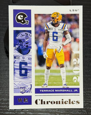 2021 Chronicles Draft Picks Terrace Marshall Jr. Rookies RC #13 LSU