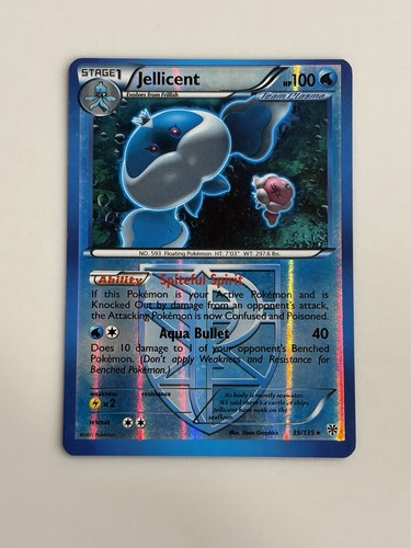 Jellicent 2012 (Team Plasma) 39/135 Plasma Storm Reverse Holo