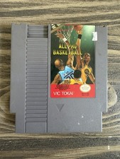 All-Pro Basketball Nintendo NES AUTHENTIC CARTRIDGE