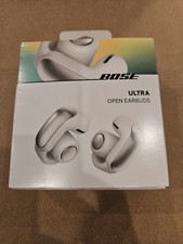 Bose Ultra Open Earbuds - White Smoke - Open Box - All accessories included