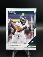Jordan Davis 2024 Panini Donruss #36 Philadelphia Eagles Trading Card FREE SHIP