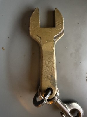 vintage NYCT IRT Subway Motorman reverser Key Hi-lo Lo-v trains 1900s rare
