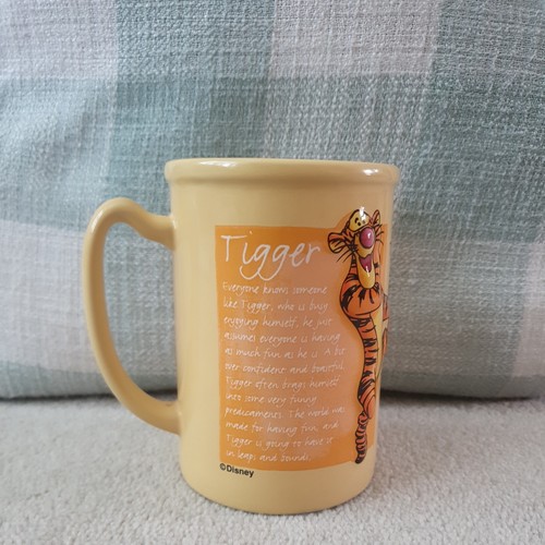 Disney Store Tigger 3D Mug  Yellow Large Cup Winnie The Pooh AA Milne - Afbeelding 3 van 5