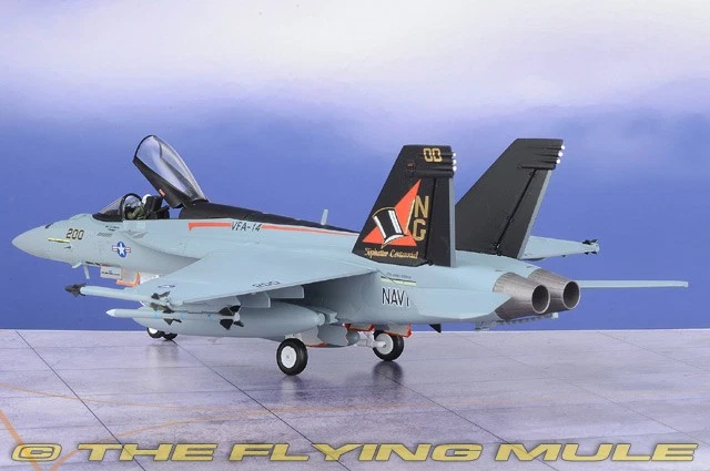 Sombrereros JC Wings 1:72 F/A-18E Super Hornet USN VFA-14 NG200 Foto 2 de 4