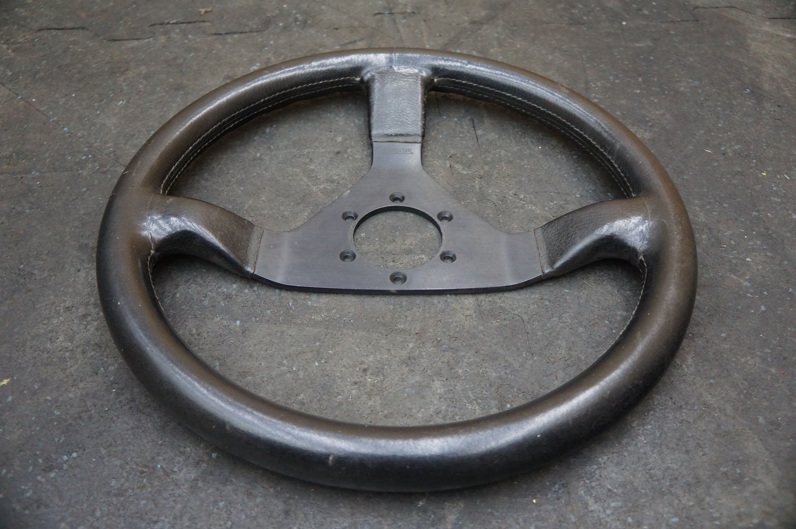 Steering Wheel Black Leather 136549 Ferrari 328 GTB GTS 1986-89 208 Turbo 308