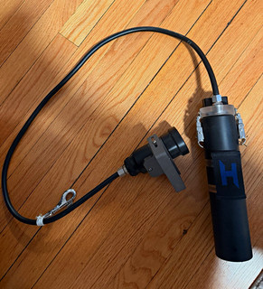 Halcyon Canister Dive Light w/ Corded Handheld Light Head Bracket/Handle