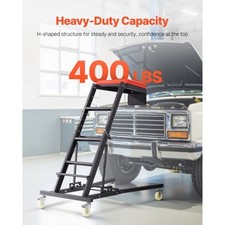 Automotive Top Creeper, Engine Creeper 42.5"-64.8", 400 LBS Capacity High