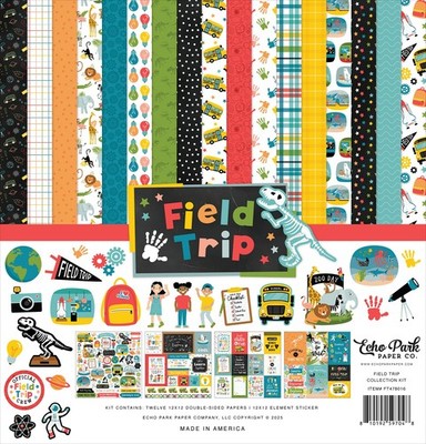 Echo Park Collection Kit 12X12-Field Trip