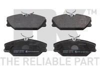 Nk Bremsbelagsatz, Scheibenbremse 223946 FüR Renault