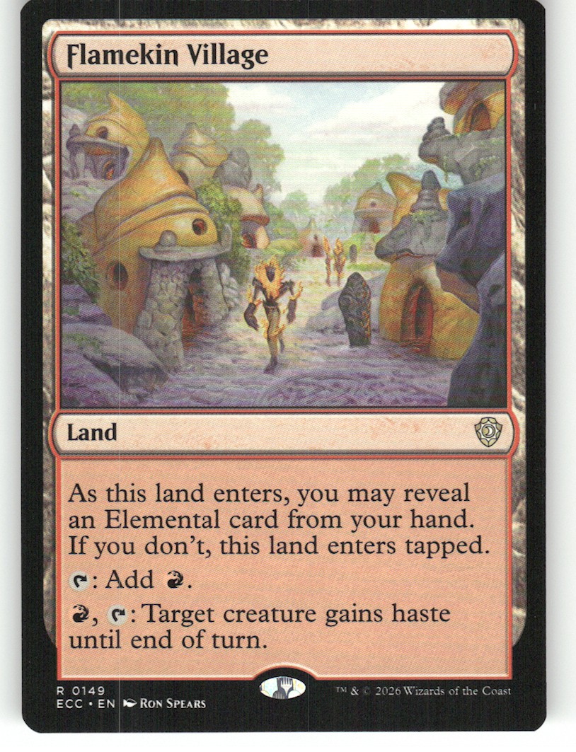 Flamekin Village R Commander: Lorwyn Eclipsed 149 NM