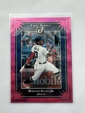 Panini 2019 Donruss Elite Series Pink Firework Ronald Acuña Jr. #ES1 Braves