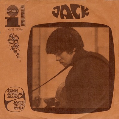 Jack Grunsky - Train Station Blues / Alone On My Own (7'', Single)