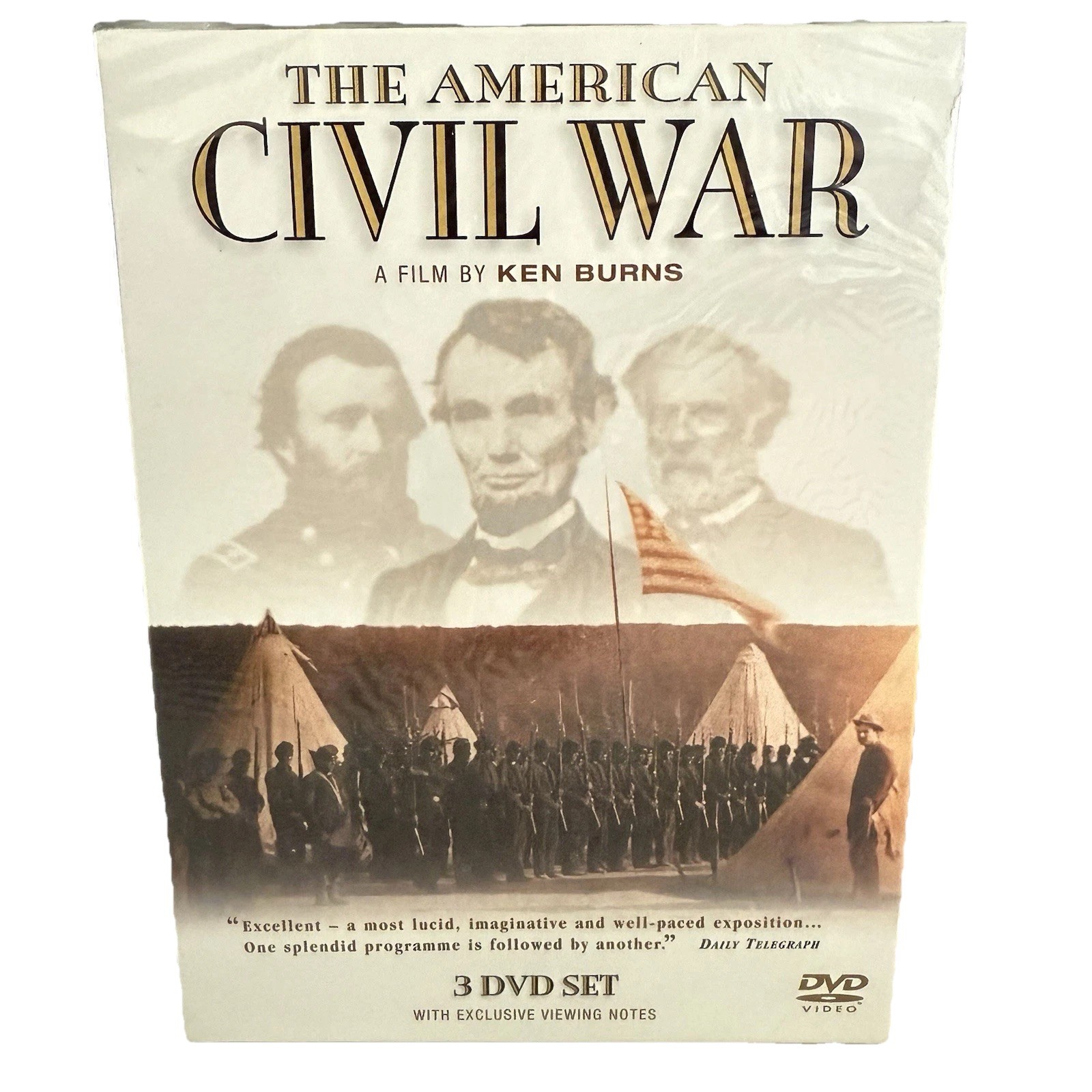 THE AMERICAN CIVIL WAR (DVD, 2009) New & Sealed Region 2 Ken Burns