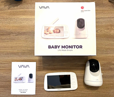 VAVA VA-IH006 Baby Monitor Set w/ Camera & Handheld Monitor 2.4GHz Two-Way