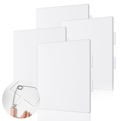 Morvat 14x14 Adjustable Spring Access Panel for Drywall & Ceiling, 4 Pack