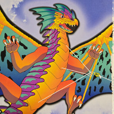 X-Kites Supersized Dragon 3-D Nylon Kite 78  Wingspan Tri-Winder Airframe NEW