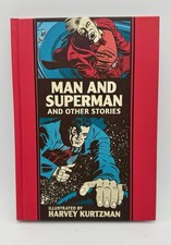Man and Superman and Other Stories EC Comics Library Hardcover Harvey Kurtzman