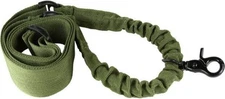 AimSports One Point Bungee Rifle Sling/Green AOPSG