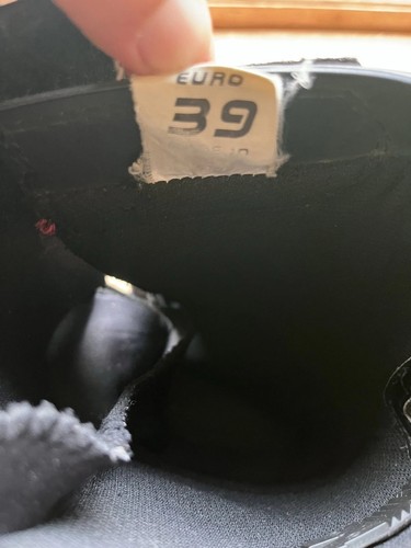 Alpinestars T6s Youth Motocross Boots Size 6 Black Red - Picture 7 of 10