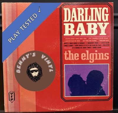 NICE! The Elgins Darling Baby LP  66 US Press Soul-Funk ULTRASONIC